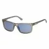 Timberland Men's Rectangle Plastic Sunglasses 56mm Lens