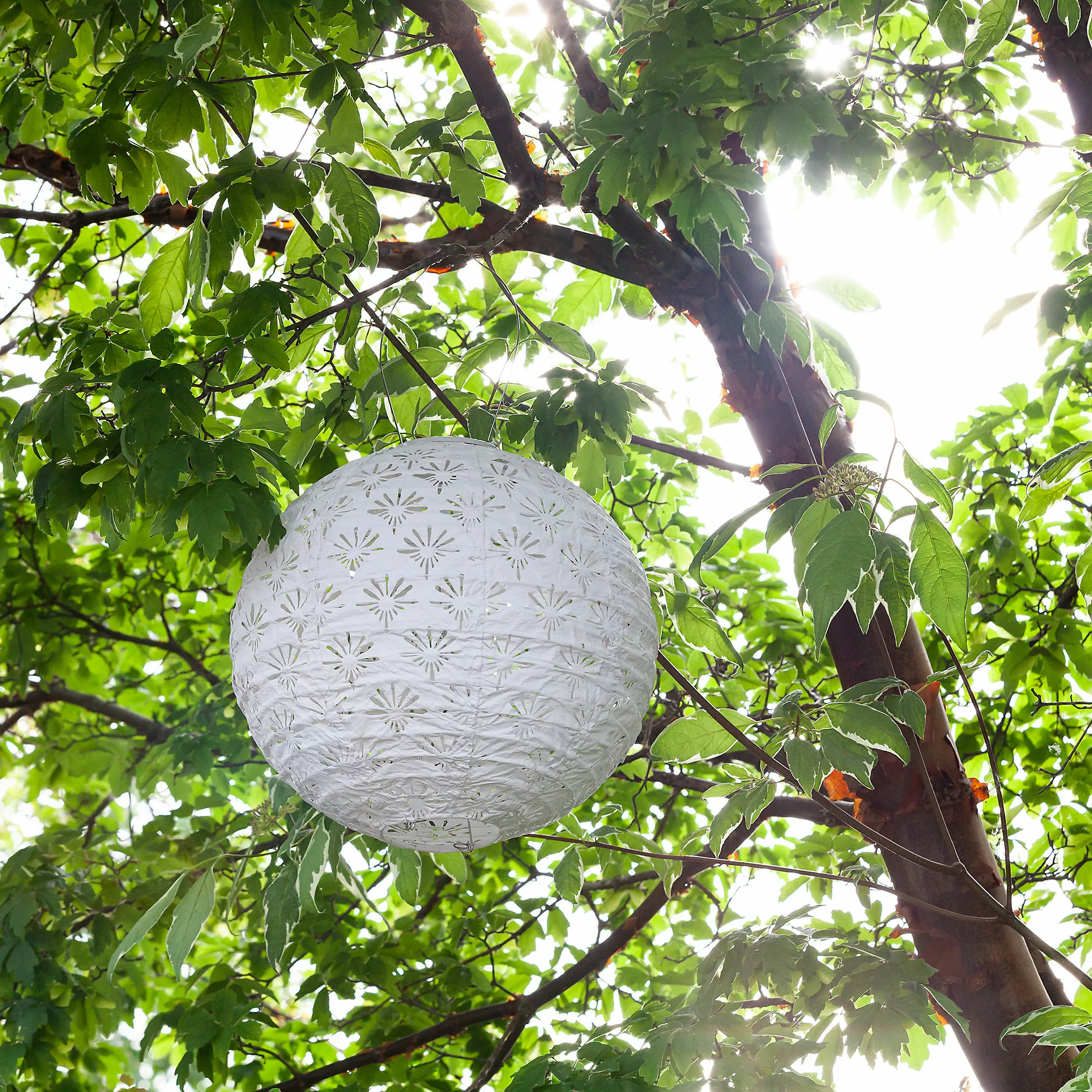 Allsop Home & Garden Allsop Home And Garden Outdoor Solar Soji Stella Deco 12 Inch Globe Lantern - Image 4