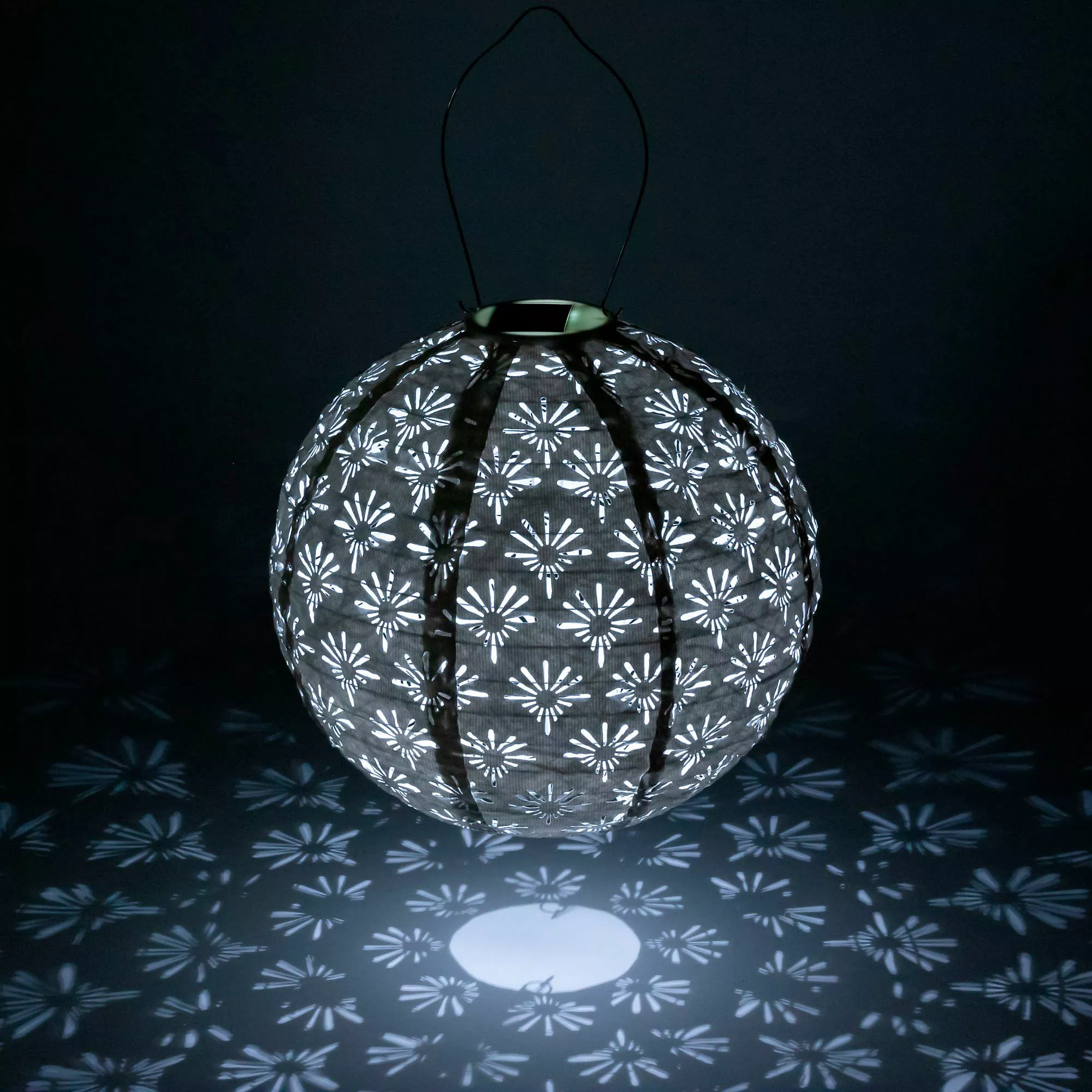 Allsop Home & Garden Allsop Home And Garden Outdoor Solar Soji Stella Deco 12 Inch Globe Lantern - Image 6