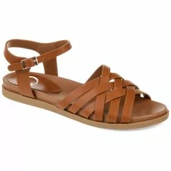 Journee Collection Women's Kimmie Ankle Strap Sandals