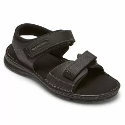 Rockport Men's Darwyn Quarter Strap Leather Sandals